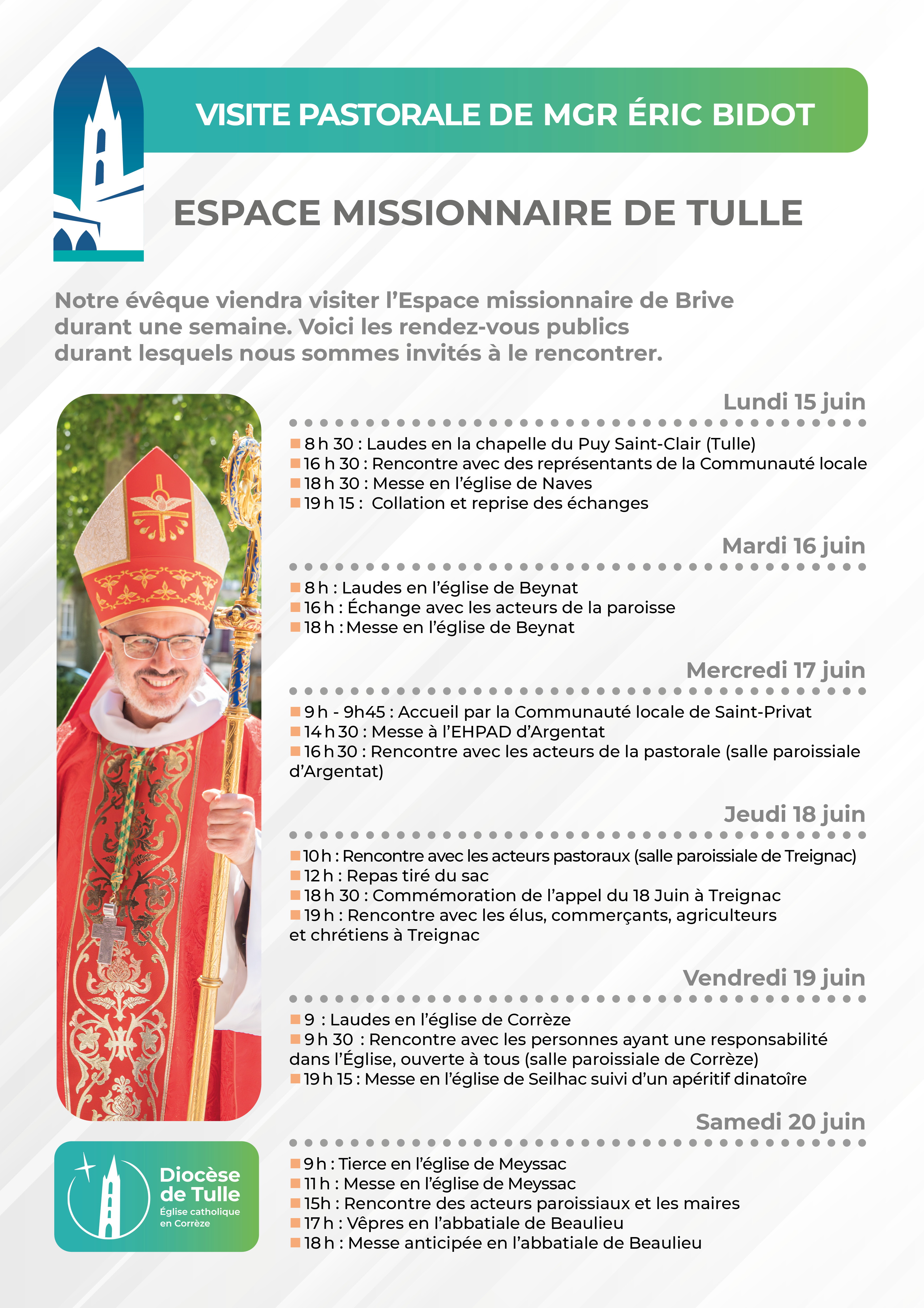 Visite pastorale Visuel programme afficheA3 2